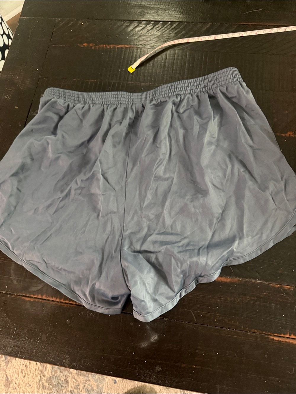 Soffe Men's Athletic Shorts in Slate Blue - Picture 3 of 3